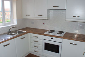 Example of fully fitted kitchen